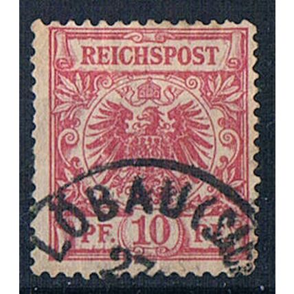 Germany 1889 SG48b ge93 Eagle 10pf Used Stamp