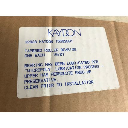 KAYDON 32828,15592001 TAPERED ROLLER BEARING,15592001 OJ1 150 X 210 X 25mm,SS