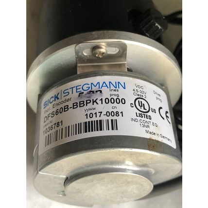 AHS E586MGD-001D-4,11009-0001 DC SERVO MOTOR,sick DFS60B-BBPK10000,TN