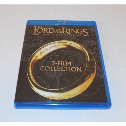 The Lord Of the Rings Theatrical Versions 3-Film Collection BluRay Discs