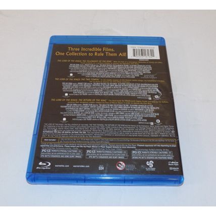 The Lord Of the Rings Theatrical Versions 3-Film Collection BluRay Discs