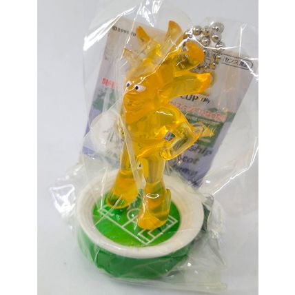 2002 Fifa World Cup Korea Japan Mascot ATO Figure Stamp Keychain (Brazil)