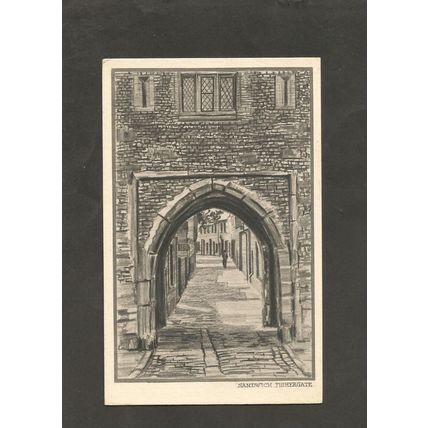 Postcard Kent Sandwich Fishergate