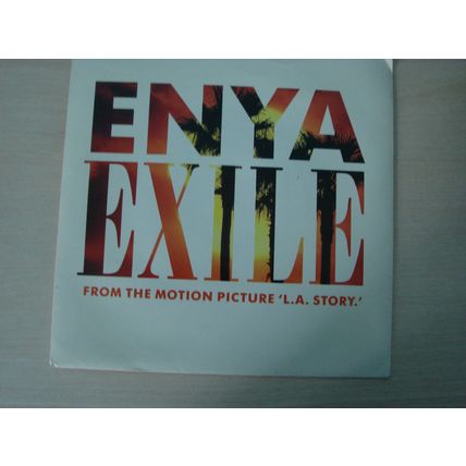 A5-ENYA-EXILE-UK 7" SINGLE-1991-NM-PROMO-'L.A. Story.' Enya