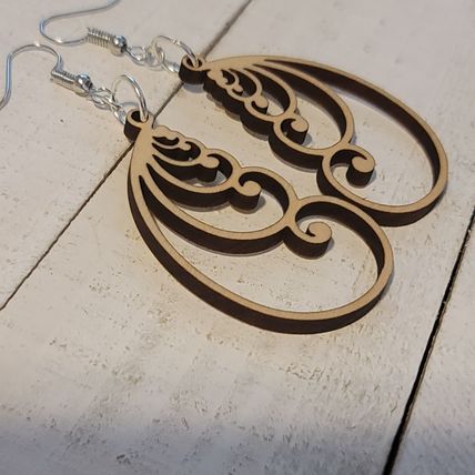 Fibonacci Spiral Dale Earrings