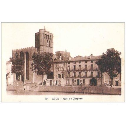 34 - Agde - QUAI DU CHAPITRE