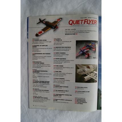 2006 Quiet Flyer Magazine - August