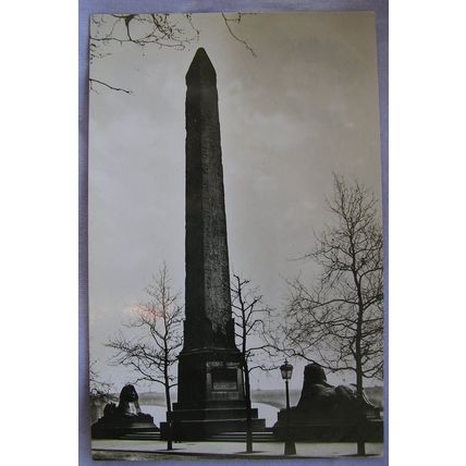 pre 1918 postcard Cleopatra's Needle, London
