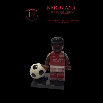 Minifigure Blocks Sports Football Arsenal Saka