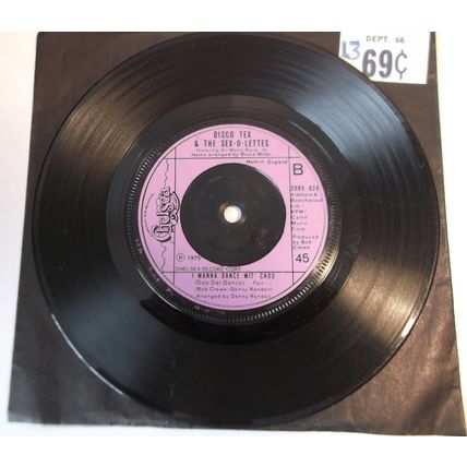 Disco Tex & The Sex O Lettes - I Wanna Dance Wit Choo - 7" - 1st Press - V Good+