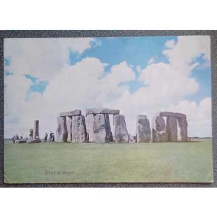 Vintage Postcard Stonehenge, Wiltshire Posted 1962
