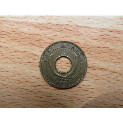 East Africa 1954 1 Cent Coin