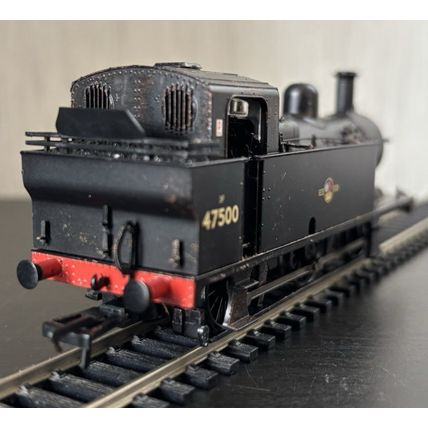 Bachmann 32-232 Class 3F Jinty 47500 BR Black, Lightly Weathered, DCC Fitted