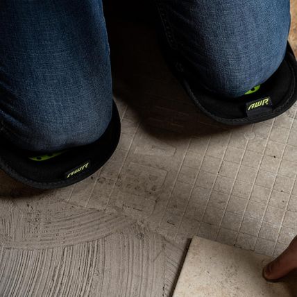 AWP Gel Pro Flooring Knee Pads | Gel/Foam Padding Provides All-Day Comfort