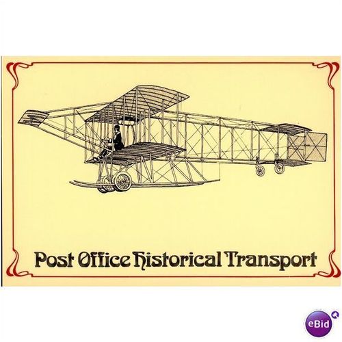 GB Postcard 1982 - Coronation Aerial Post 1911 + FDI