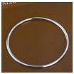 925 Sterling Silver Solid Bangle Bracelet