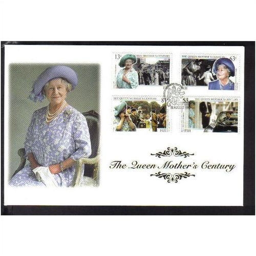 FIJI 1999 QUEEN MOTHERS 100TH BIRTHDAY SG1063 FDC