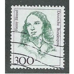 GER 1986 300pf 'FAMOUS WOMEN -FANNY HENSEL' FINE USED (EBID43-198)