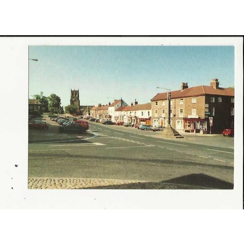 Yorkshire BEDALE Market Cross Postcard by Nickery Nook