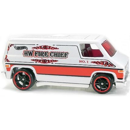 Hot Wheels - Super Van: HW City 2015 - HW Rescue #55/250 (2015) *White Edition*