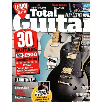 TOTAL GUITAR MAGZINE November 2015