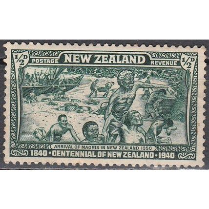 New Zealand 1940 Michel 253 Neuf * Cote (2005) 0.20 Euro Arrivée des Maoris