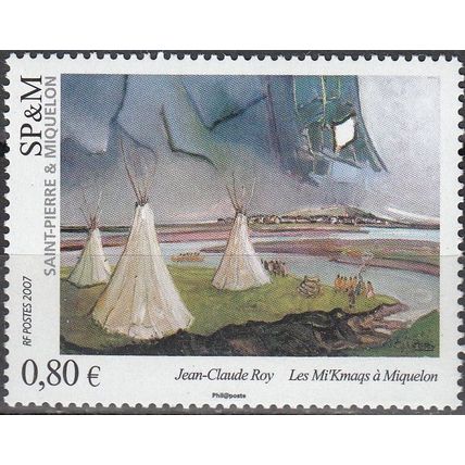 Saint-Pierre & Miquelon 2007 Michel 984 Neuf ** Cote (2007) 3.20 € Les Mi'Kmaqs
