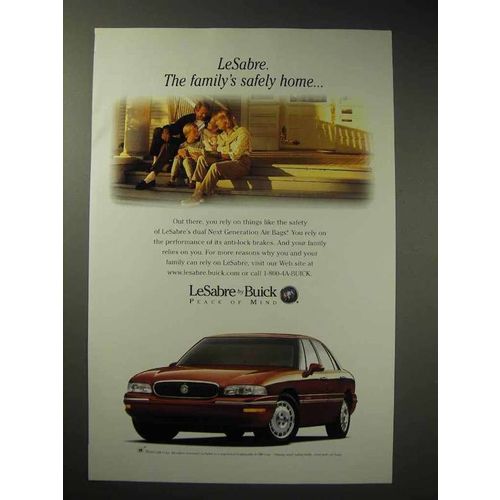 1997 Buick LeSabre Car Ad - Family's Safely Home