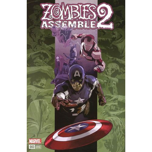 Zombies Assemble (2017) #3 Marvel AVENGERS vs ZOMBIES Yusaku Komiyama MANGA VAR