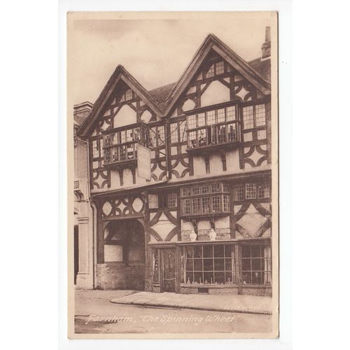 The Spinning Wheel Pub Farnham Postcard Surrey 65929