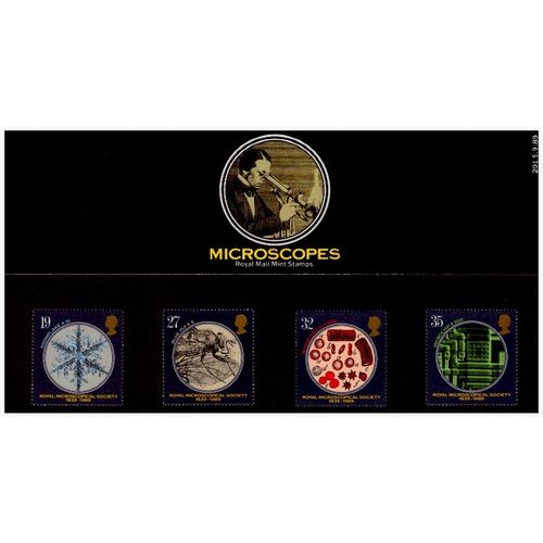 1989 - Royal Microscopical Society - Presentation Pack 201 - MINT