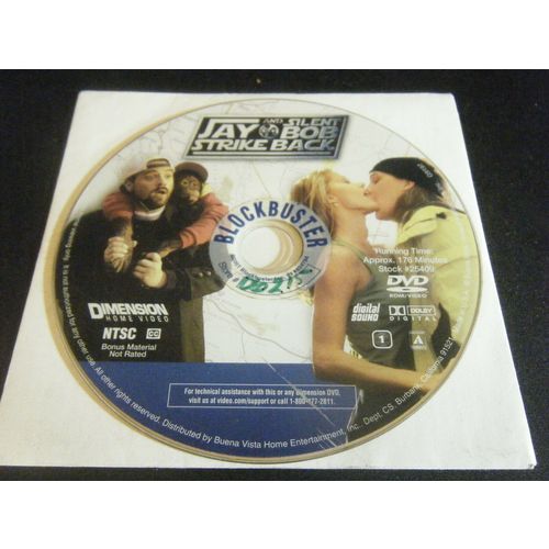 Jay and Silent Bob Strike Back (DVD, 2011) - Disc Only!!!!