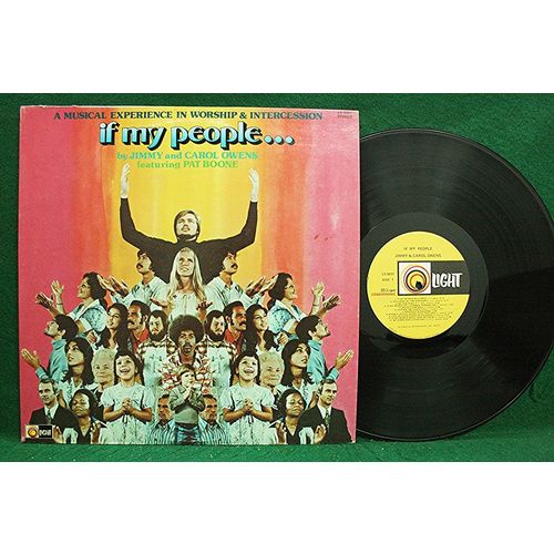Jimmy & Carol Owens/Pat Boone - If My People - LS 5657 - NM