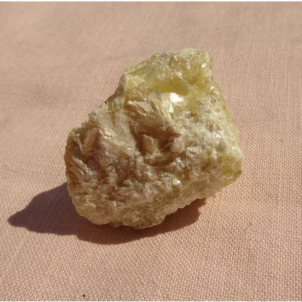 C Star Mica Crystal Stone Raw Rough 1.75 Inch 45mm Energy Work Gridding