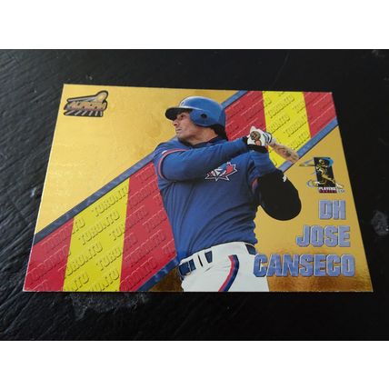 1998 Aurora Pennant Fever Card # 47 Jose Canseco Excellent (5) Toronto Blue Jays