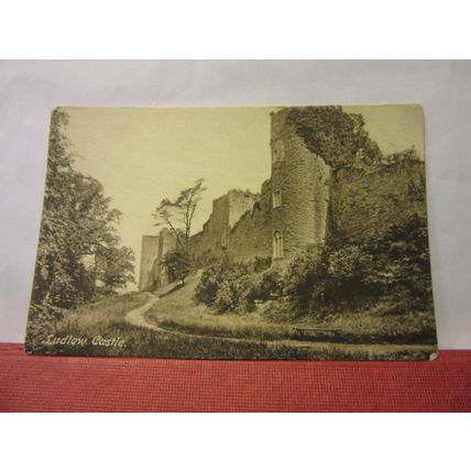 LUDLOW CASTLE, SHROPSHIRE. unused postcard by F. Frith =