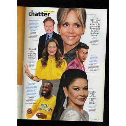 People Magazine March 22, 2021 MICHELLE OBAMA, Harry & Meghan Special Report NEW