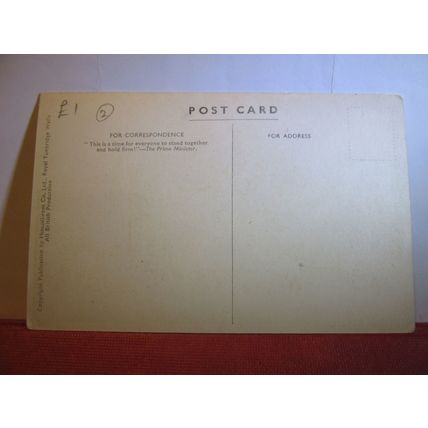 THE UNIVERSITY, NOTTINGHAM unused postcard by Photochrom, 1940s =