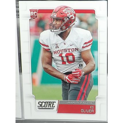 2019 Panini Score ED OLIVER (Houston/Bills) Rookie Card #361