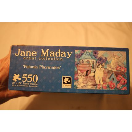 PETUNIA PLAYMATES 550 PIECE PUZZLE SEALED KITTENS