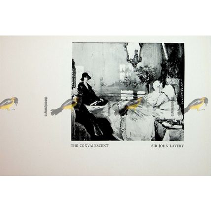 Convalescent, Sir John Lavery & Rannoch, D Y Cameron, Book Illustration, 1920