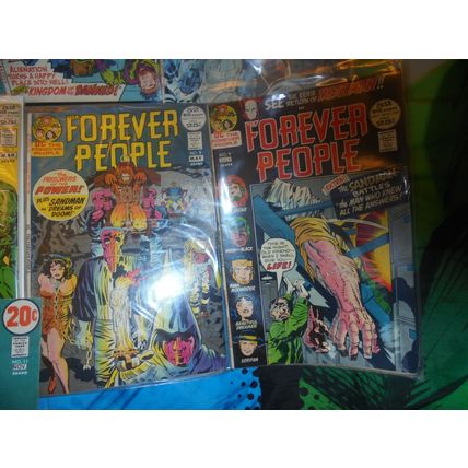 FOREVER PEOPLE FULL RUN! Darkseid! Deadman! Sandman! 1971! Worth $235.00! $175.