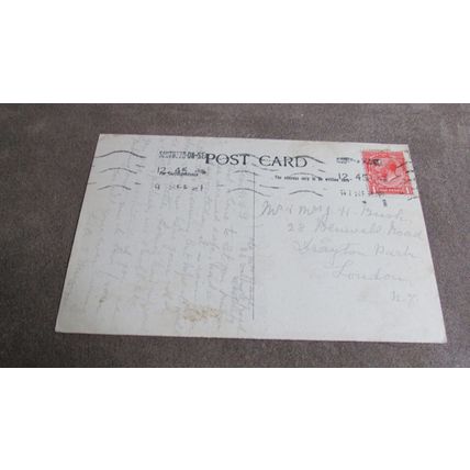 1920s fr Postcard - Sunken Gardens, Southend on sea - Essex