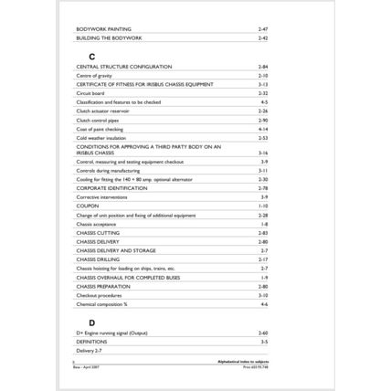 Iveco Eurorider 4 Vehicle Equipment Regulation Manual 60393748 2007 PDF
