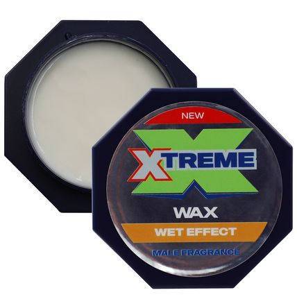 Xtreme Hair Wax Wet Effect Styling Hair Wax Male Fragrance 2.11 oz Jar
