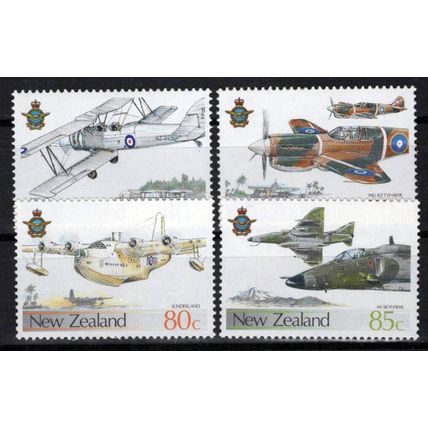 New Zealand 872-875 MNH Aviation Planes Royal Air Force ZAYIX 1024S0502M