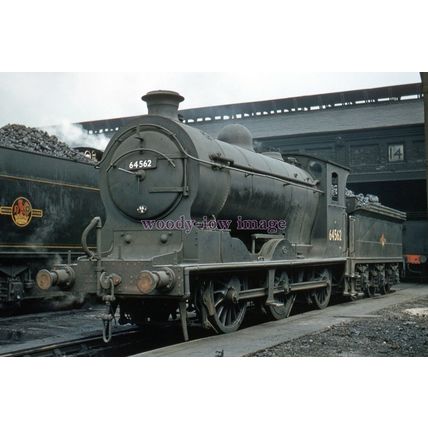 pu3396 - Engine No.64562, at Eastfield Shed in Glasgow - photograph 6x4