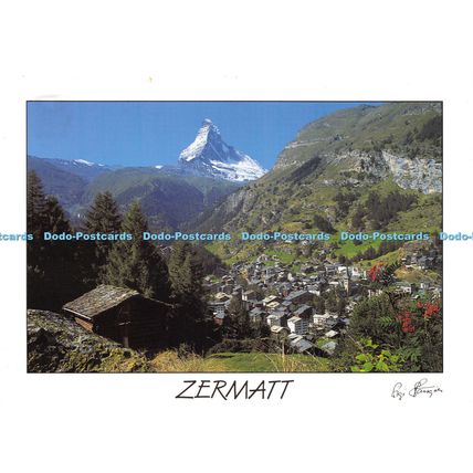 D028249 Zermatt. Dorfblick. Stangier. 2000