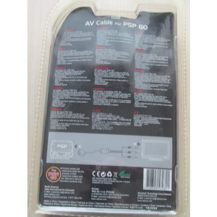 VAKOSS GAMES AV 8ft CABLE FOR PSP GO - TC-04625GK