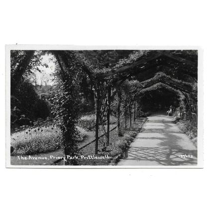 The Avenue, Priory Park, Prittlewell, Southend-On-Sea, Essex, RP Postcard.